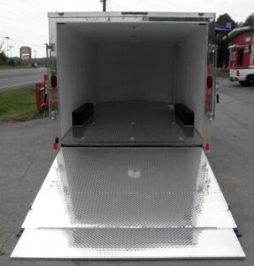 Enclosed Trailer 8.5’x18′ White – Equipment Car Bike Hauler Storage - Image 10