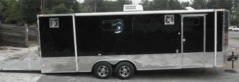 Enclosed Trailer 8.5’x24′ Custom Car Motorcycle Bike Hauler Storage Enclosed Trailer 8.5’x24′ Custom Car Motorcycle Bike Hauler Storage - Image 1