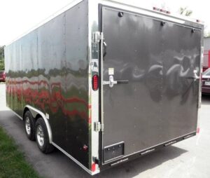 Enclosed Trailer 8.5’x18′ Grey – Custom Enclosed Car Bike Cargo Hauler Storage - Image 5