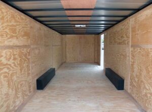 Enclosed Trailer 8.5’x24′ Red – Motorcycle Trailer Car Truck Argo ATV Hauler Storage - Image 13
