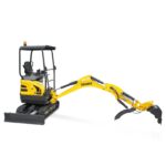 MechMaxx Mini Compact Excavator with Kubota D902 Engine, 95″ Max Digging Depth, 4190 lb Operating Weight, Model MEC17PRO - Image 14