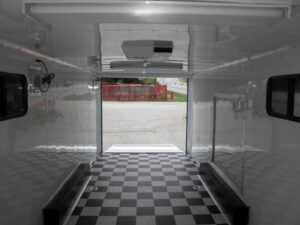 Enclosed Trailer 8.5’x24′ White – Lawn Mower Car Bike Hauler Storage - Image 10