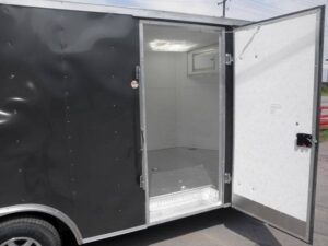 Enclosed Trailer 8.5’x18′ Grey – Custom Enclosed Car Bike Cargo Hauler Storage - Image 7
