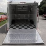 Enclosed Trailer 8.5’x24′ White – Lawn Mower Car Bike Hauler Storage - Image 3