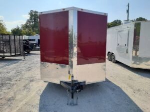 Enclosed Trailer 7′ X 10′ Brandy Wine Custom Equipment Storage - Image 2