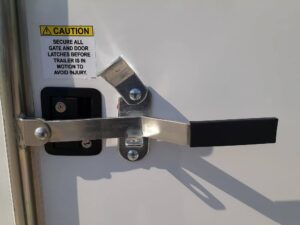 White Custom Enclosed Trailer 8.5′ X 26′ Car Hauler Storage - Image 16