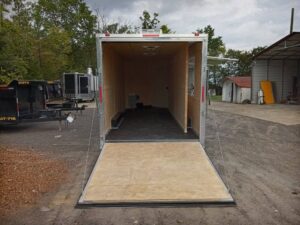Custom Enclosed Trailer 8.5′ X 20′ Black - Image 11