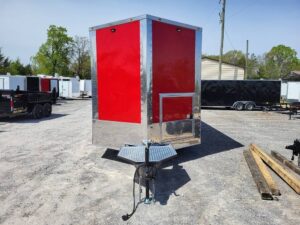 Enclosed Trailer 8.5′ X 20′ Red Hybrid Event Trailer - Image 2