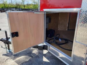 Enclosed Trailer 8.5′ X 20′ Red Hybrid Event Trailer - Image 10