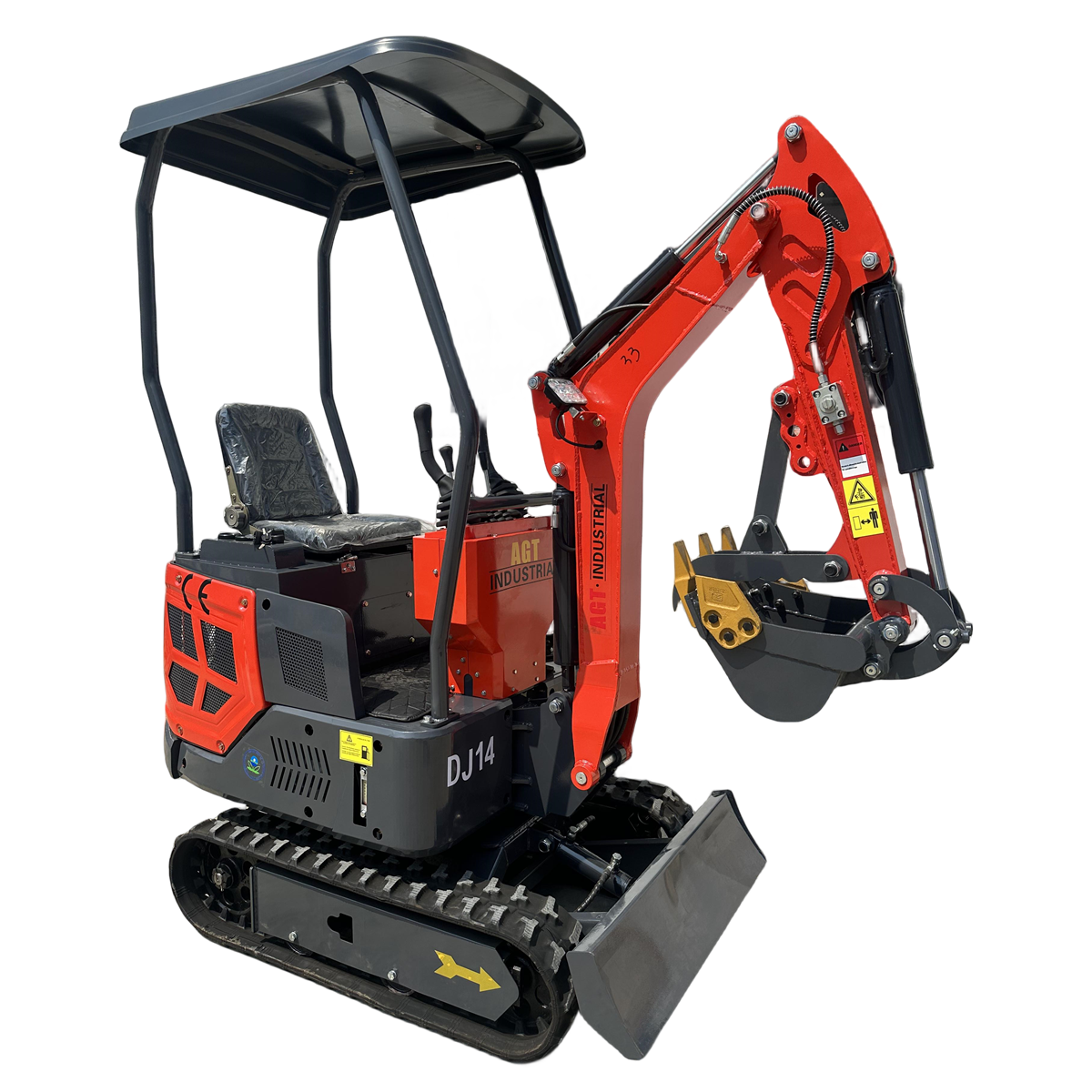 1 Ton, B&S Engine Mini & Small Excavator | AGT-DJ14 1 Ton, B&S Engine Mini & Small Excavator | AGT-DJ14 - Image 1