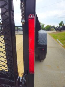 7′ X 12′ Straight Deck Utility Trailer 2ft Mesh Sides Double Axle 7K GVWR - Image 15