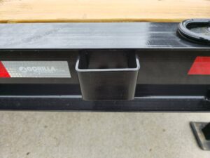 7×20 Gooseneck Equipment Trailer (2) 7K Axles Standup Ramps I-Beam 14K GVWR - Image 9