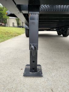 7×20 Gooseneck Equipment Trailer (2) 7K Axles Standup Ramps I-Beam 14K GVWR - Image 11