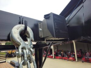7×20 Gooseneck Equipment Trailer (2) 7K Axles Standup Ramps I-Beam 14K GVWR - Image 12