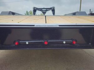 7×20 Gooseneck Equipment Trailer (2) 7K Axles Standup Ramps I-Beam 14K GVWR - Image 15