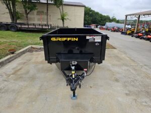 5×8 Hydraulic Dump Trailer 24″ Sides 5,200lb Axle with Brake - Image 2