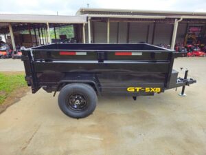 5×8 Hydraulic Dump Trailer 24″ Sides 5,200lb Axle with Brake - Image 8