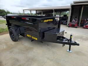 5×8 Hydraulic Dump Trailer 24″ Sides 5,200lb Axle with Brake - Image 9