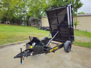 5×8 Hydraulic Dump Trailer 24″ Sides 5,200lb Axle with Brake - Image 12