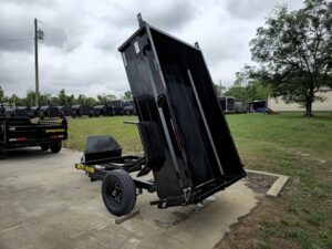 5×8 Hydraulic Dump Trailer 24″ Sides 5,200lb Axle with Brake - Image 14
