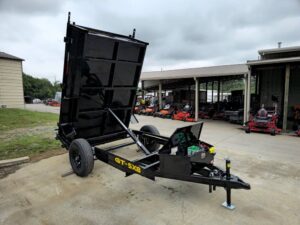 5×8 Hydraulic Dump Trailer 24″ Sides 5,200lb Axle with Brake - Image 18