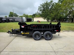 6′ X 10′ Hydraulic Dump Trailer With Loading Ramps (2) 5200lb axles GVWR 9990 - Image 5