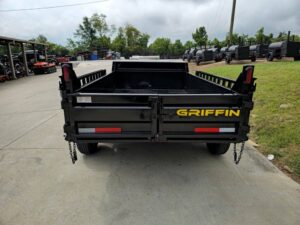 6′ X 10′ Hydraulic Dump Trailer With Loading Ramps (2) 5200lb axles GVWR 9990 - Image 7