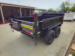6′ X 10′ Hydraulic Dump Trailer With Loading Ramps (2) 5200lb axles GVWR 9990 - Image 8