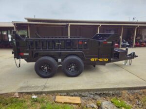 6′ X 10′ Hydraulic Dump Trailer With Loading Ramps (2) 5200lb axles GVWR 9990 - Image 9