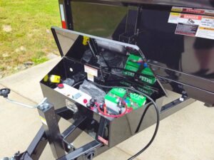 6′ X 10′ Hydraulic Dump Trailer With Loading Ramps (2) 5200lb axles GVWR 9990 - Image 11
