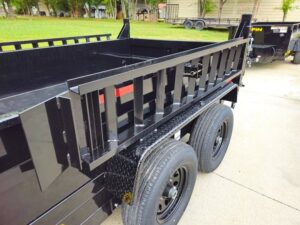 6′ X 10′ Hydraulic Dump Trailer With Loading Ramps (2) 5200lb axles GVWR 9990 - Image 16
