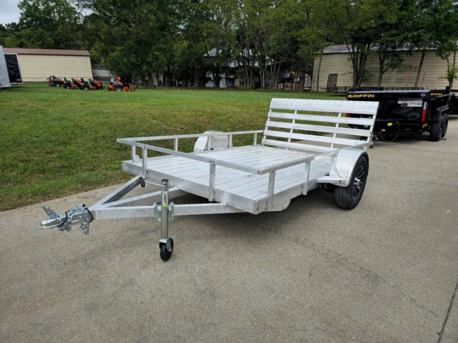 6.4′ x 10′ All Aluminum Utility Trailer 3500 lb Axle 6.4′ x 10′ All Aluminum Utility Trailer 3500 lb Axle - Image 1
