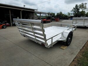 6.4′ x 10′ All Aluminum Utility Trailer 3500 lb Axle - Image 8