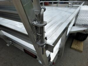 6.4′ x 10′ All Aluminum Utility Trailer 3500 lb Axle - Image 9