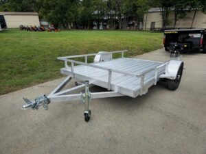6.4′ x 10′ All Aluminum Utility Trailer 3500 lb Axle - Image 14