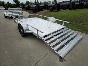 6.4′ x 10′ All Aluminum Utility Trailer 3500 lb Axle - Image 16