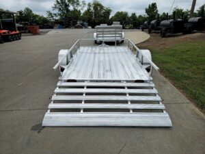6.4′ x 10′ All Aluminum Utility Trailer 3500 lb Axle - Image 17