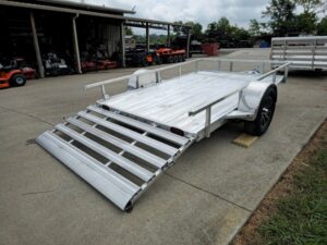 6.4′ x 10′ All Aluminum Utility Trailer 3500 lb Axle - Image 18