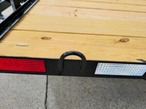 5×14 Dovetail Utility Trailer Powder Coated W/ Gate 3,500lb Axle - Image 7