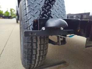 5×14 Dovetail Utility Trailer Powder Coated W/ Gate 3,500lb Axle - Image 9