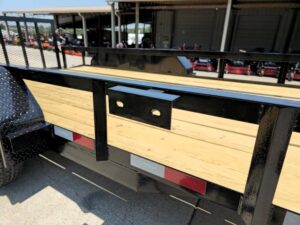 6’4″ x 14 Utility Trailer Powder Coated Dovetail (2) 3500 Axles 7k GVWR - Image 11
