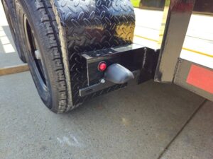 6.4×18 Utility Trailer Powder Coated Dovetail (2) 3,500lb Axles 7k GVWR - Image 6