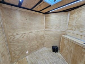 Enclosed Trailer 7′ X 20′ Red Hybrid Trailer Landscaping Equipment etc.. - Image 21