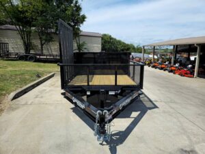 7×16 IBeam Hybrid Hydraulic Dump Trailer with 3ft Sides (2) 6K Axles - Image 2