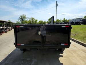 7×16 IBeam Hybrid Hydraulic Dump Trailer with 3ft Sides (2) 6K Axles - Image 7