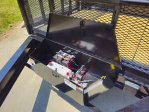 7×16 IBeam Hybrid Hydraulic Dump Trailer with 3ft Sides (2) 6K Axles - Image 11