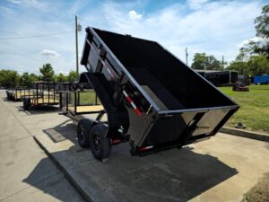 7×16 IBeam Hybrid Hydraulic Dump Trailer with 3ft Sides (2) 6K Axles - Image 19