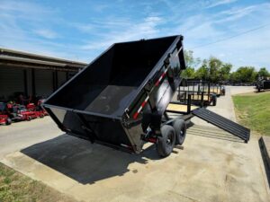 7×16 IBeam Hybrid Hydraulic Dump Trailer with 3ft Sides (2) 6K Axles - Image 21