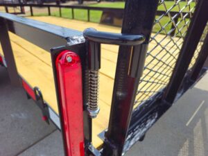 6.4×14 Straight Deck Utility Trailer 3,500lb Axle With Tall Gate - Image 10