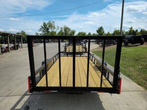6.4×14 Straight Deck Utility Trailer 3,500lb Axle With Tall Gate - Image 12